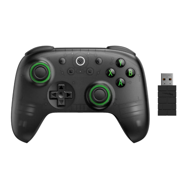 Ultimate 2C 2.4G wireless controller with Hall Effect sticks for Windows & Android - Black | 8BitDo - 1