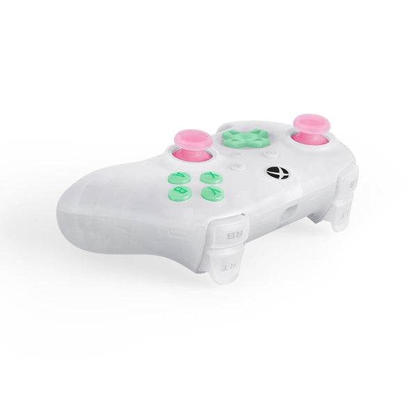 Ultimate Mini wired controller with Hall Effect sticks for Xbox Series X|S, Xbox One & Windows - officially licensed - Clear White | 8BitDo - 2