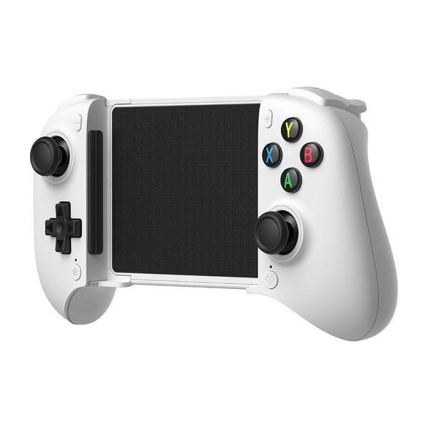 Ultimate Mobile Gaming Controller with Hall Effect sticks for iPhone, iPad & Android - White | 8BitDo - 2