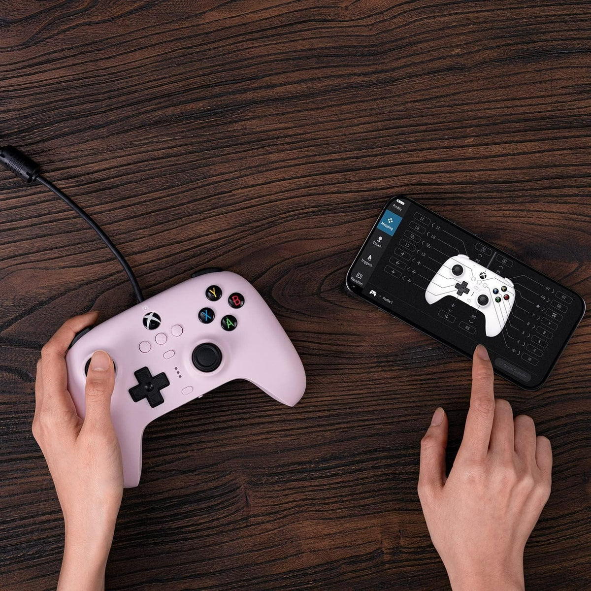 Ultimate wired controller for Xbox Series X|S, Xbox One & Windows - officially licensed - Pink | 8BitDo