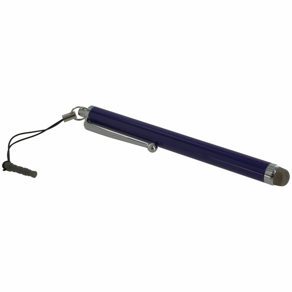 Ultra Smooth Micro Knit Fibre Capacitive Touch Screen Stylus Pen - blue | ZedLabz