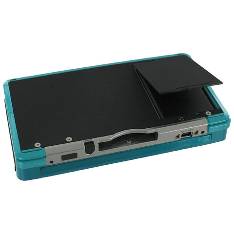ZedLabz quick release black rubberised battery cover for Nintendo 3DS