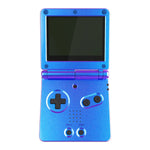 Nintendo Game boy Advance SP IPS ready housing full kit Chameleon Blue