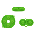 Conductive Silicone Button Contacts Kit For Nintendo Game Boy Color - Green | ZedLabz