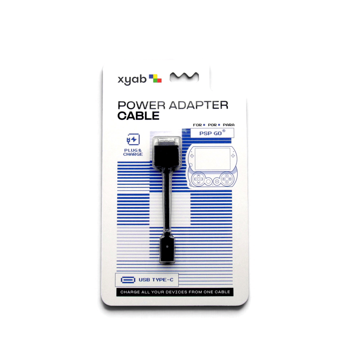 USB-C power adapter cable for Sony PSP Go | XYAB