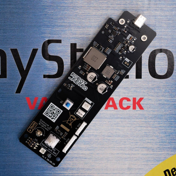 USB C Power supply replacement for Sony PS1 fat console PSU power board | Robot retro
