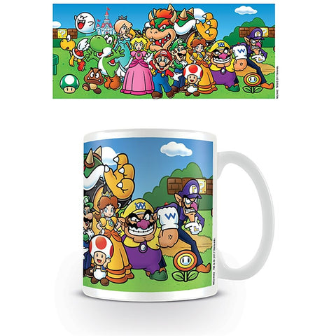 Super Mario Characters officiial mug 11oz/315ml White ceramic | Pyramid