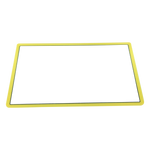 Top screen lens for Nintendo 3DS XL & New 3DS XL console plastic upper cover replacement - Yellow | ZedLabz