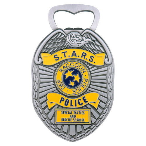 Resident Evil S.T.A.R.S. Police Badge Bottle Opener | Fanattik