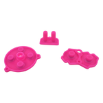 Conductive Silicone Button Contacts For Nintendo Game Boy Advance - Bright Pink | ZedLabz