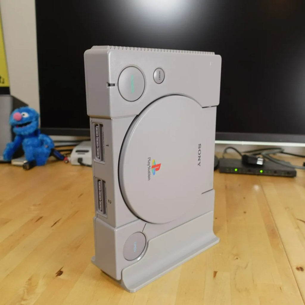 Ps1 V2 Riser Vertical stand for PS1 consoles | Retro Frog