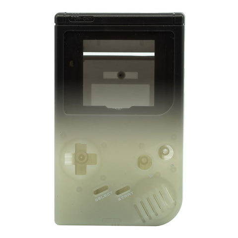 Front & Back Housing Shell For Nintendo Game Boy DMG-01 Original Console - Wabi-Sabi (Black To Natural) | Retro Modding
