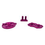 Conductive Silicone Button Contacts For Nintendo Game Boy Advance - Plum Purple | ZedLabz