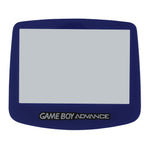 ZedLabz replacement screen lens plastic cover for Nintendo Game Boy Advance - blue