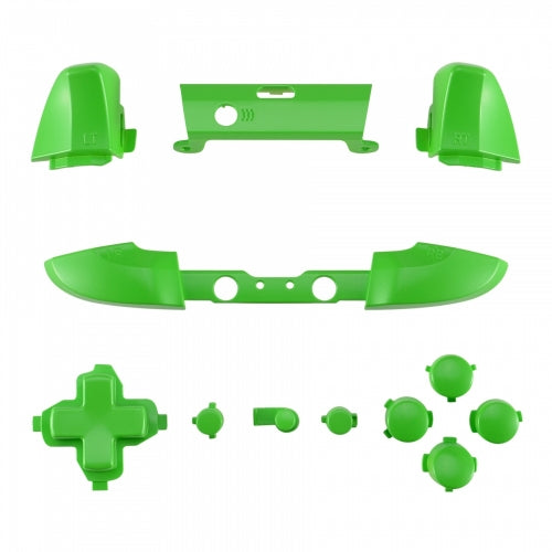 Replacement Button Set For Xbox One Slim 1708 Controller - Matte Green | ZedLabz