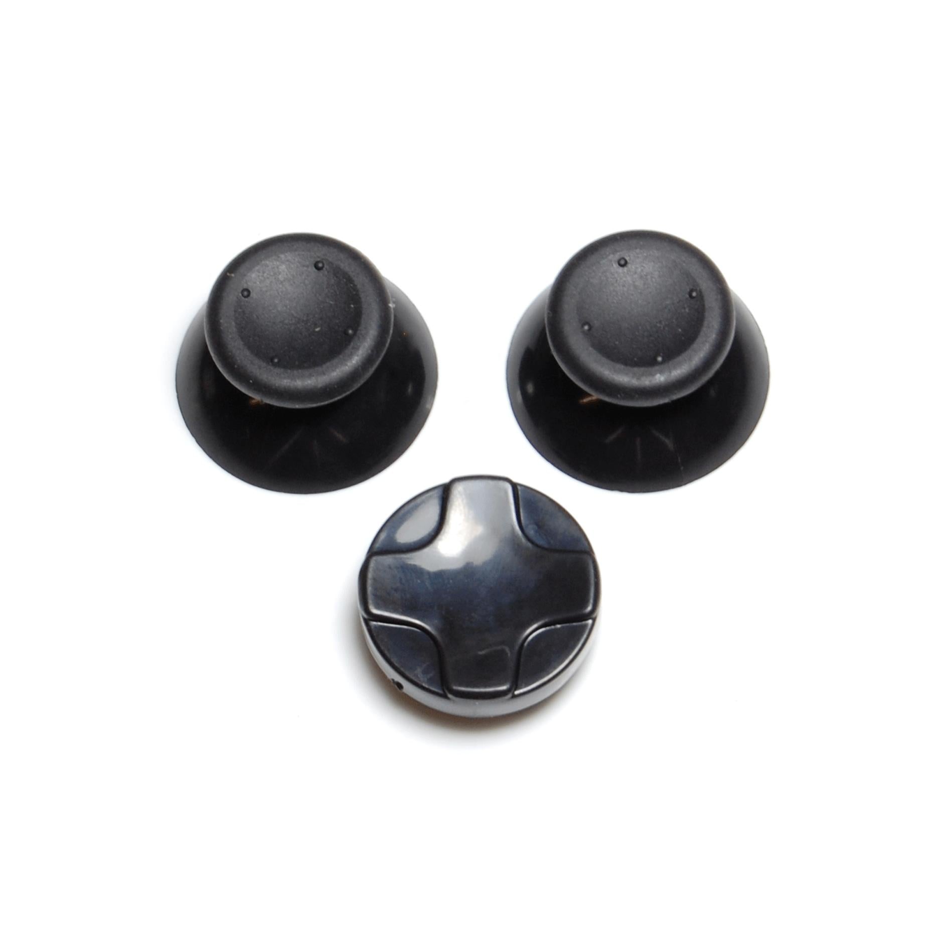 Thumbsticks & D Pad for Microsoft Xbox 360 concave analog grip sticks mod kit | ZedLabz