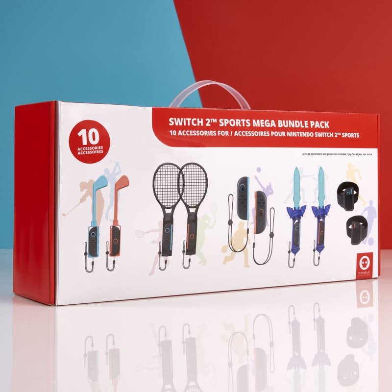 10-in-1 Sports Accessory Pack for Nintendo Switch 2 Joy-Con | Numskull