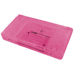 Full housing shell for Nintendo DS Lite console complete casing repair kit replacement - Clear Pink | ZedLabz