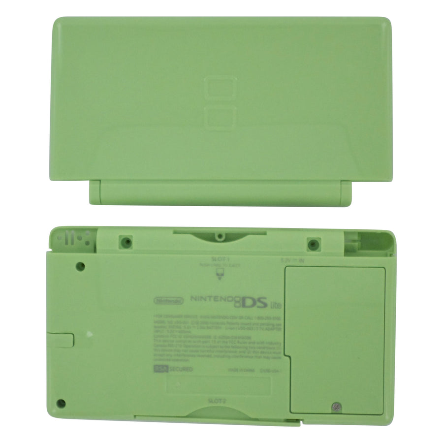 Full housing shell for Nintendo DS Lite console complete casing repair kit replacement - Light Green | ZedLabz
