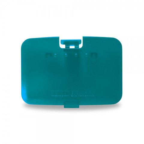 ZedLabz replacement expansion cover jumper pak door for Nintendo 64 N64 - Turquoise