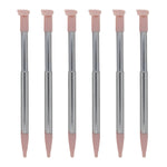 Metal Extendable Stylus Pens For Nintendo 2DS XL - 6 Pack Pink | ZedLabz
