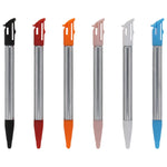 Metal Extendable Stylus Pens & Screen Protector Kit For Nintendo 2DS XL - 6 Pack Multi-Colour | ZedLabz