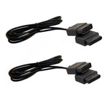 Cable for Nintendo Snes controllers 6FT 1.8M extension wire replacement - Black | ZedLabz