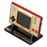 Display stand for Nintendo Game & Watch Super Mario Bro / Zelda standard console - Crystal Black | Rose Colored Gaming