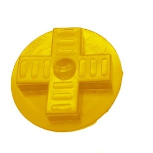 D-Pad button for Nintendo Game Boy original DMG-01 handheld console replacement - Yellow | ZedLabz