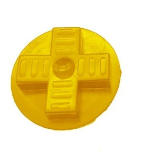 D-Pad button for Nintendo Game Boy original DMG-01 handheld console replacement - Yellow | ZedLabz