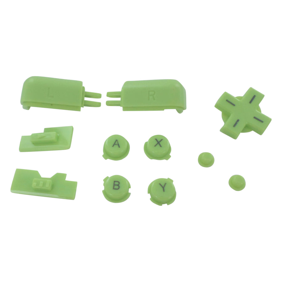 Replacement Button Set For Nintendo DS Lite - Lime Green | ZedLabz