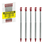 Metal Extendable Stylus For 2012 Nintendo 3DS - 5 Pack Red | ZedLabz 