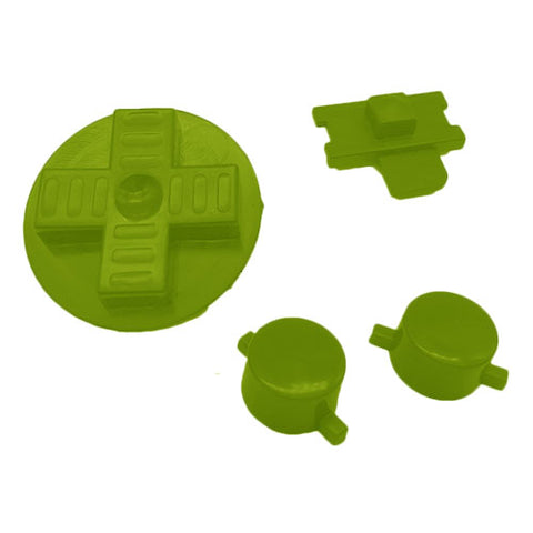 Replacement Button Set For Nintendo Game Boy DMG-01 - Green | ZedLabz