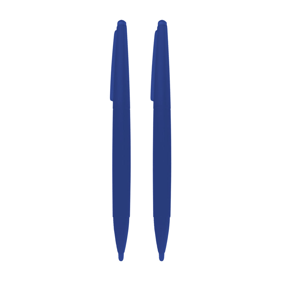 Large Stylus Pens For Nintendo DS/2DS/3DS Consoles - 2 Pack Blue | ZedLabz