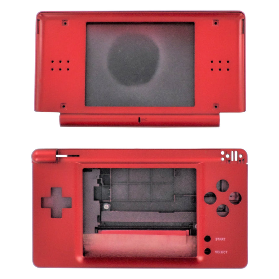 Full housing shell for Nintendo DSi console complete repair kit replacement - Metallic red | ZedLabz