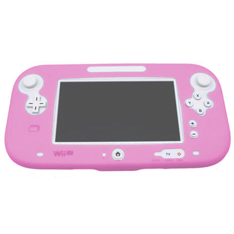 ZedLabz Protective Silicone cover for Wii U gamepad soft bumper cover - Pink