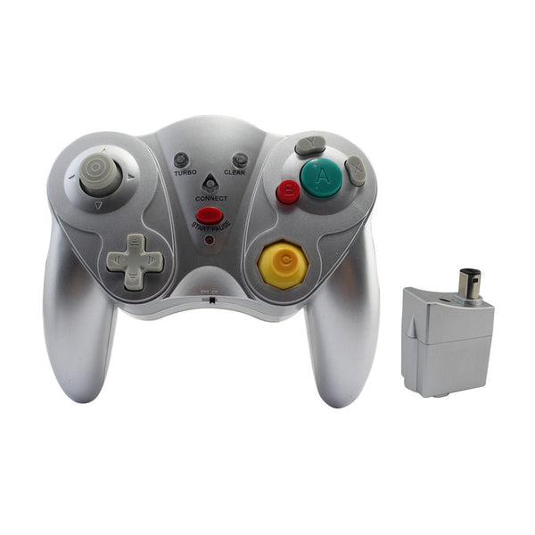 Wireless Controller for Nintendo GameCube replacement - silver | ZedLabz