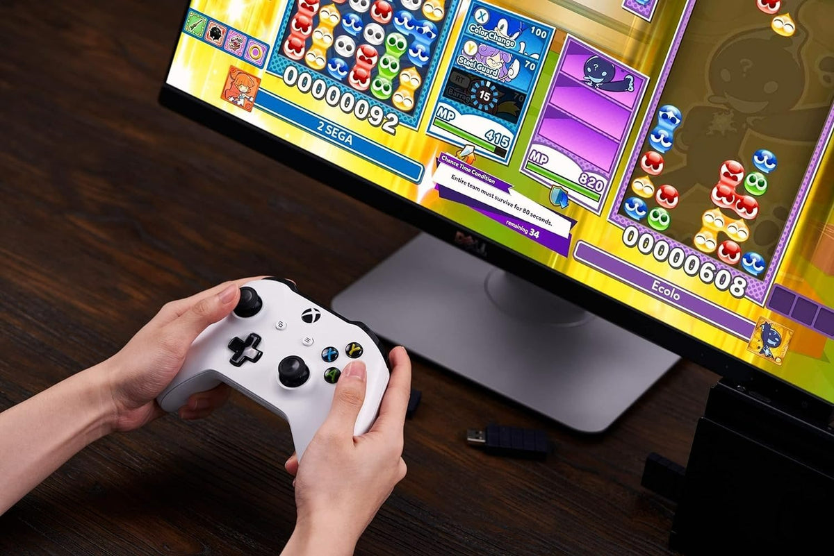 Wireless USB Adapter 2 - Bluetooth controller receiver for Switch, PC, macOS, Raspberry Pi & PS Classic - Black | 8BitDo