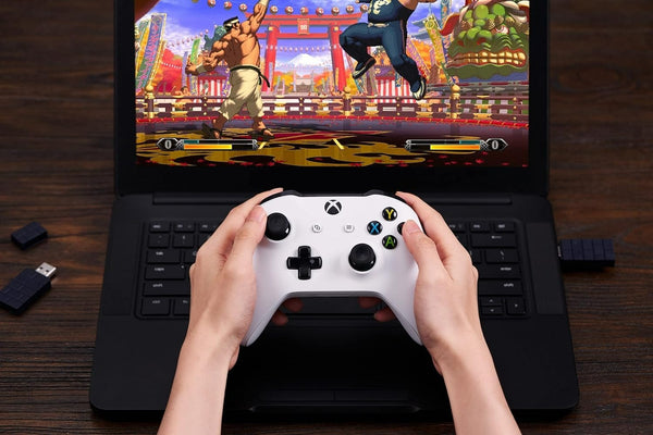 Wireless USB Adapter 2 - Bluetooth controller receiver for Switch, PC, macOS, Raspberry Pi & PS Classic - Black | 8BitDo - 2