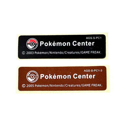Reproduction battery cover sticker label for Nintendo Game Boy advance, sp, color & pocket - Pokemon themed | ZedLabz