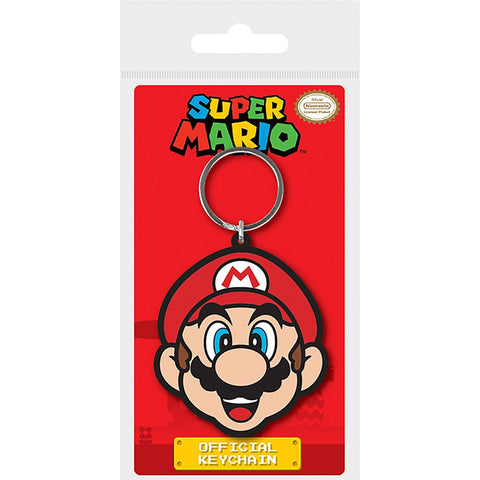 Super Mario series official keyring featuring Mario PVC Keychain | Pyramid