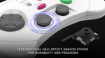 Wireless 2.4G pro controller for Sega Saturn, PC, & Mac officially licensed - White | Retro-Bit