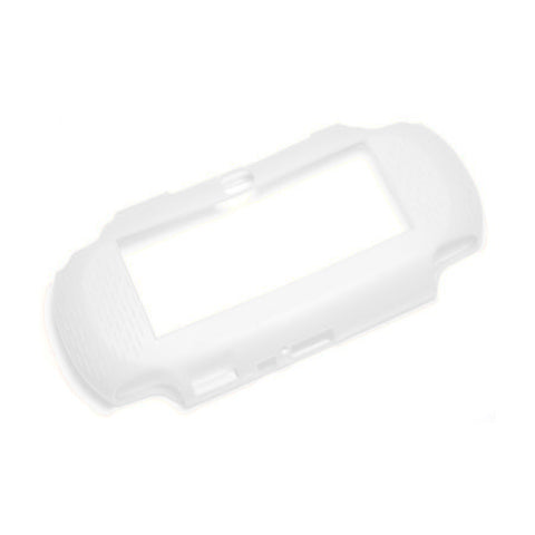 Protective case for PS Vita Sony console TPU cover semi-rigid bumper - White | ZedLabz