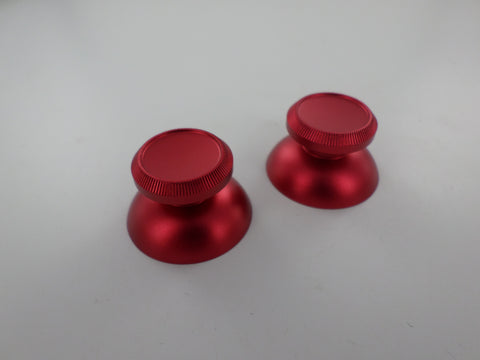 ZedLabz aluminium alloy metal analog thumbsticks for Microsoft Xbox 360 controllers - red