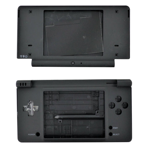 Full housing shell for Nintendo DSi console complete repair kit replacement - Disney Edition Black | ZedLabz