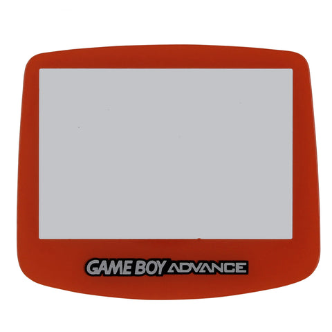 ZedLabz replacement screen lens plastic cover for Nintendo Game Boy Advance - orange
