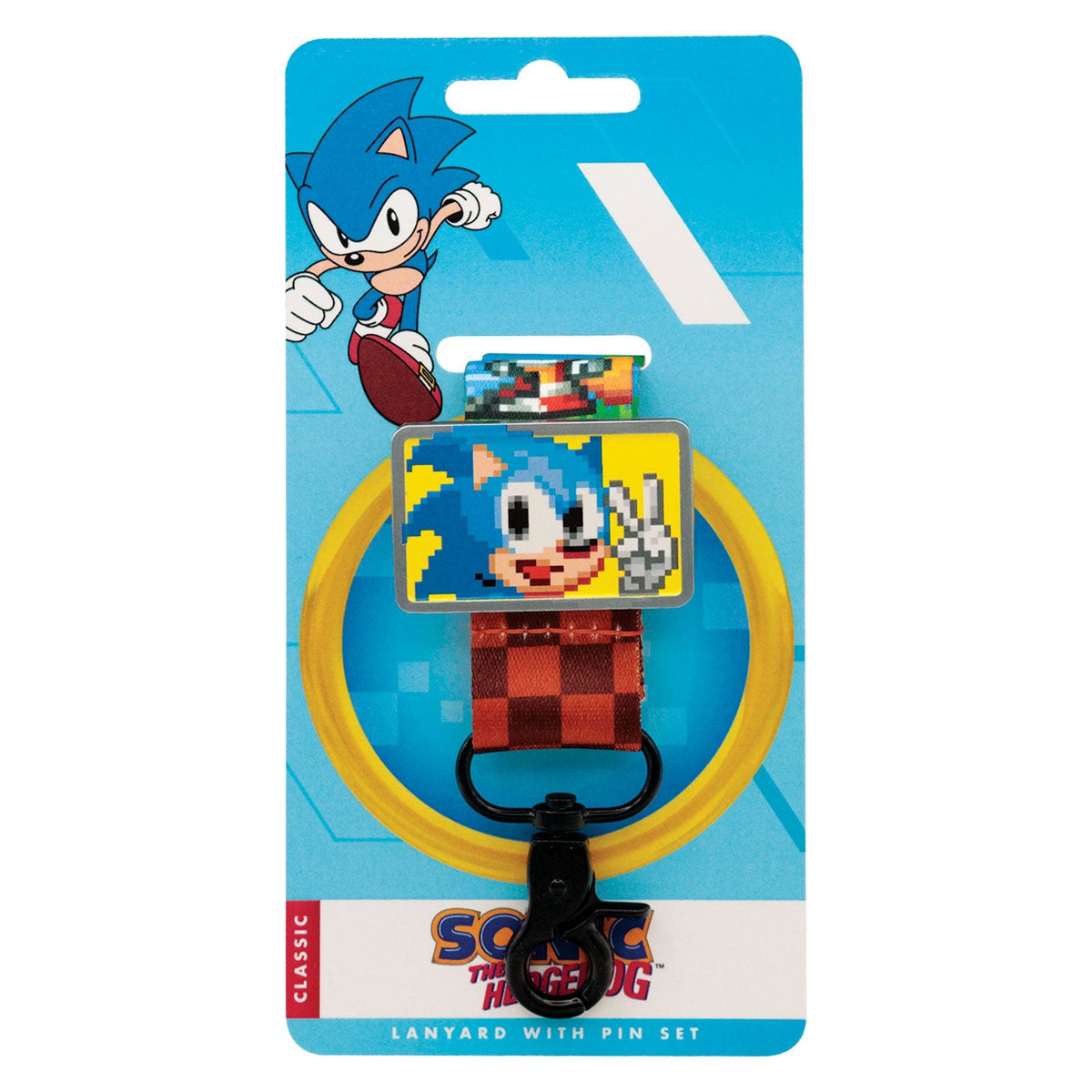 Sonic the Hedgehog Lanyard & Pin Badge Set | Fanattik