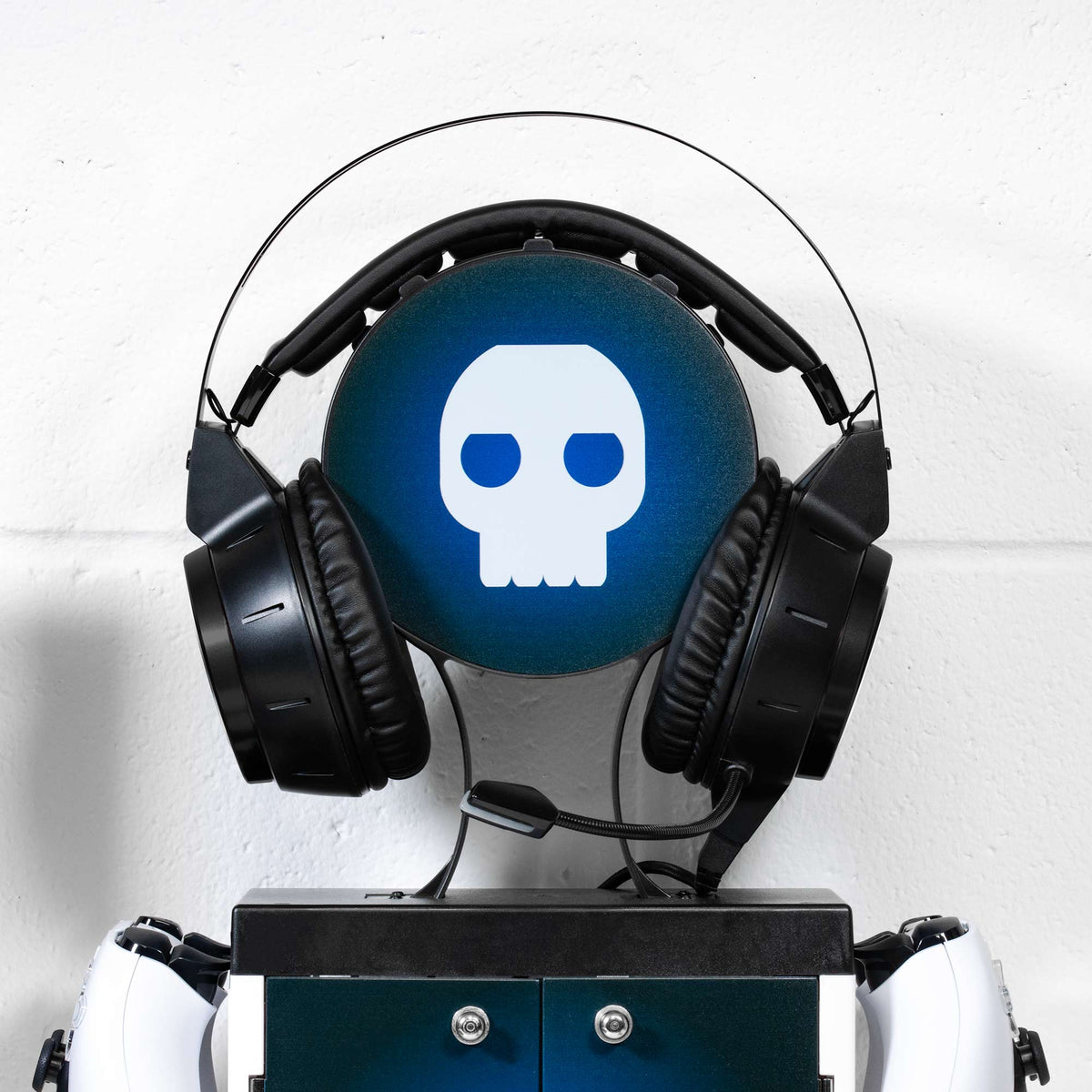 Gaming Locker for PS5 & PS4 - Blue and White | Numskull