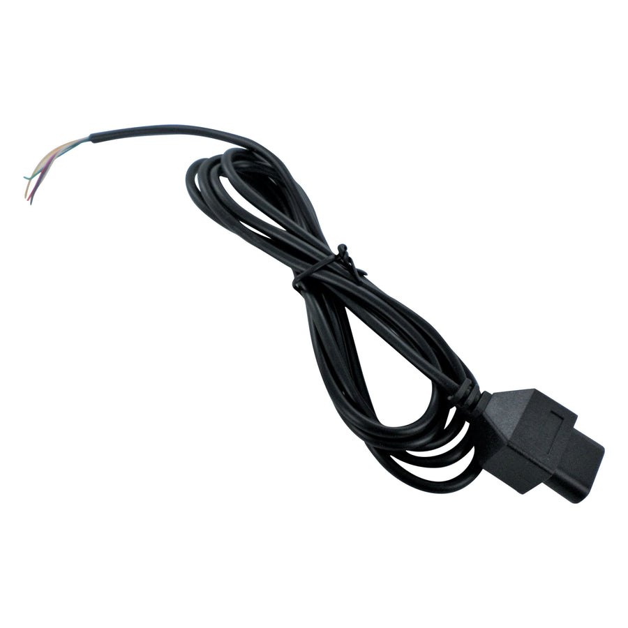 Controller cable for NES lead cord 1.8m wire replacement - Black | ZedLabz