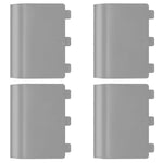 Replacement Battery Door For Microsoft Xbox One Controllers - 4 Pack Grey | ZedLabz